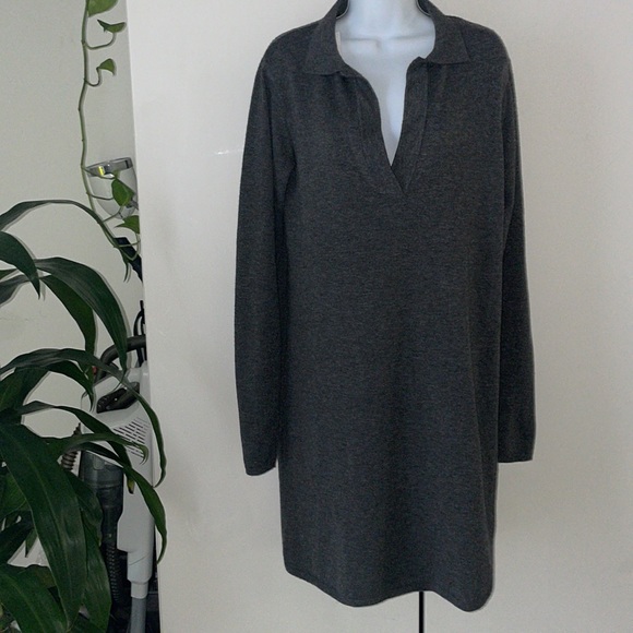 NWT BIRGITTE HERSKIND
Harriet Long Sleeve Sweater Dress In Dark Grey Small - Picture 11 of 13